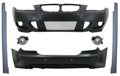 Immagine prodotto di Kit carrozzeria paraurti per BMW Serie 5 E60 LCI 2007-2010, design M-Technik, PDC 18 mm.