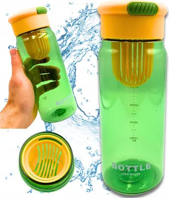 Obrázok produktu pre Robustná športová fľaša na pitie s odstupňovaným filtrom, 650 ml