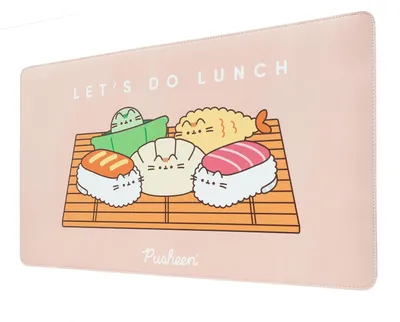 Zdjęcie produktu dla Podkładka pod mysz Pusheen „Sushi Roll” 35 x 60 cm