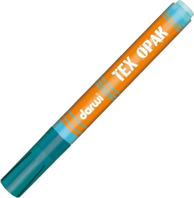 Zdjęcie produktu dla Darwi Tex Fabric Opak Marker Pisak do tkanin Light Blue 6 ml 1 szt.