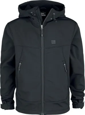 Produktbild von Vintage Industries Übergangsjacke Herren Alford Softshell schwarz XXL