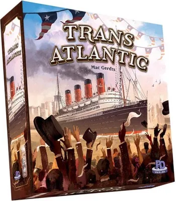 Image de TransAtlantic, jeu de société pour 2 à 4 joueurs à partir de 12 ans