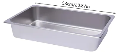 Image de Cassolettes à vapeur, en acier inoxydable durable, polyvalentes pour la restauration, argentées