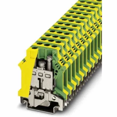 Produktbild von PHOENIX Schutzleiter-Reihenklemme 0,5-10qmm gn/ge 1Etage