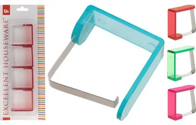 Produktbild von 24x 4er-Set Tischdeckenklammern aus Kunststoff Tischtuch befestigen 96 Stück