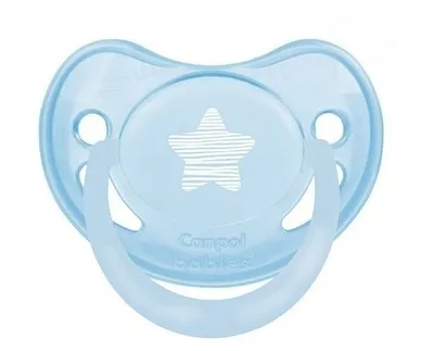 Zdjęcie produktu dla Canpol, Smoczek uspokajajcy, silikonowy, anatomiczny 0-6m Pastelove 22/419, 1 sztuka