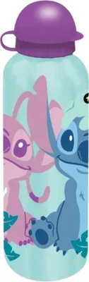 Produktbild von Lilo & Stitch Trinkflasche 500 ml aus Aluminium für Kinder Blau