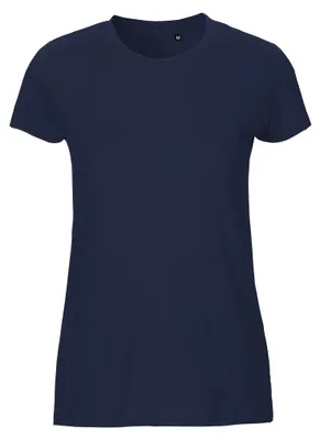 Image de Tiger Coton by Neutral - T-shirt pour femmes LT3282 (L) (bleu marine)