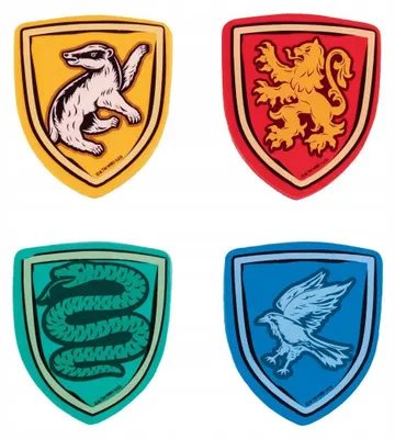 Produktbild von BIC Harry Potter Radiergummi Set mit 4 Stück und Etui