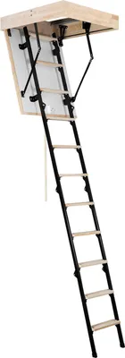 Produktbild von Bodentreppe Speichertreppe Dachbodentreppe Treppe Mini 60x80 H265CM