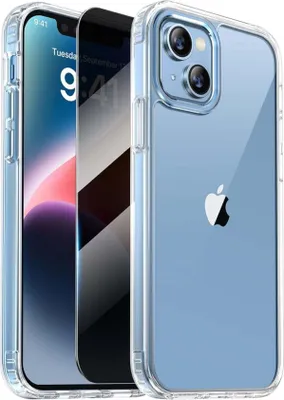 Produktbild von Transparente Hülle für iPhone mit Displayschutz – IPhone 14 Plus / Privacy
