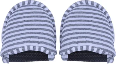 Immagine prodotto di Stivaletto da viaggio portatile, pieghevole e riutilizzabile - scarpe slip-on (MWomen Grey Stripes)