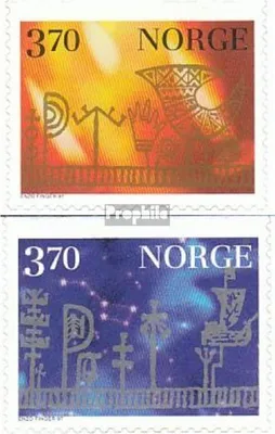Produktbild von Briefmarken Norwegen 1997 Mi 1265x Do-1266x Do (kompl.Ausg.) postfrisch Weihnachten