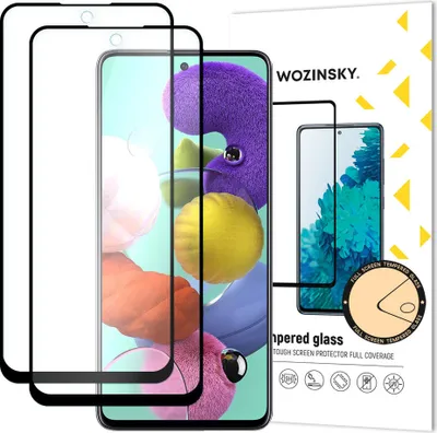Zdjęcie produktu dla 2x Wozinsky szkło ochronne hartowane dla Samsung Galaxy A51 KP10227