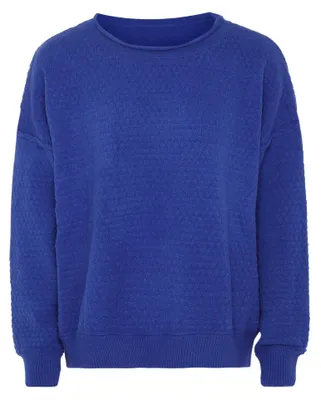 Produktbild von AODA damen oversized pullover - blau, XL/XXL