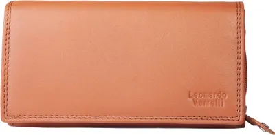 Produktbild von Leonardo Verrelli Damengeldbörse aus Echtleder, RFID-Schutz