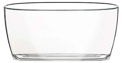 Weinkom aus Glas, transparent, klein, stapelbar, handwaschbar