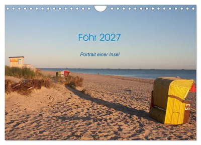 Produktbild von Föhr 2027. Porträt einer Insel (Wandkalender 2027 DIN A4 quer), CALVENDO Monatskalender