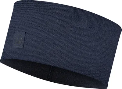 Produktbild von Buff Merino Wide Headband dunkelblau