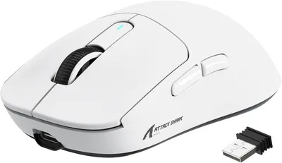 Produktbild von SUPERLIGHT Kabellose Gaming-Maus, 49g Ultraleicht Mouse, 26000DPI, PixArt PAW3395, 2.4G/BT/Kabelgebunden, PTFE Feet, Bis zu 200 Std. Akku
