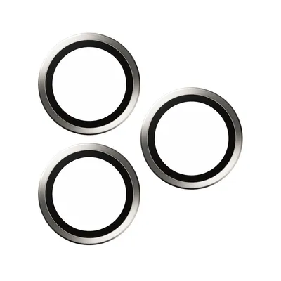 Produktbild von PanzerGlass Hoops iPhone 15 Pro. Pro Max White Metal