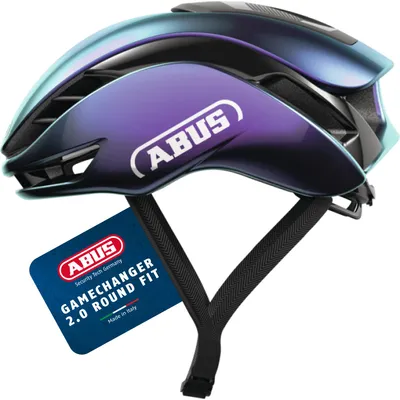 Immagine prodotto di Casco da bici da strada ABUS GameChanger 2.0 RF - casco aero ad alte prestazioni con aerodinamica e ventilazione ottimizzate - casco da bici per uomo e donna - viola, taglia M/L (57-61 cm)