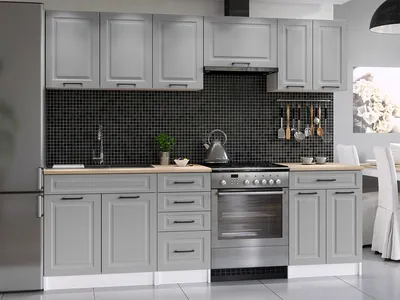 Obrázek produktu pro Kuchyňská linka INGRID 240cm - Popel