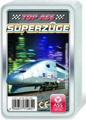 Produktbild von TOP ASS Quartett Superzüge, 1 Set