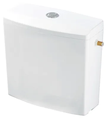 Spülkasten wassersparend 3/6 L Doppelspülung Kunststoff weiß