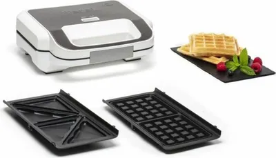 Produktbild von Tefal Snack XL SW7011, Weiß, Edelstahl, 850 W, Typ C, 238 mm, 276 mm, 98 mm