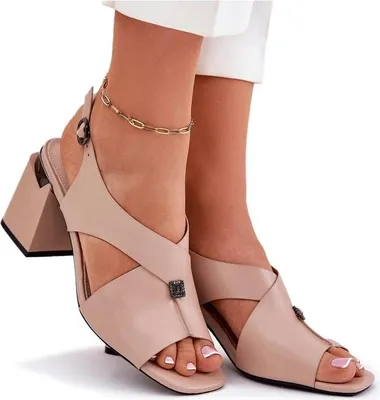 Produktbild von Elegante Damen Sandalen mit Absatz Vinceza 62238 Beige 37