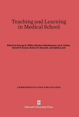 Produktbild von Teaching and Learning in Medical School