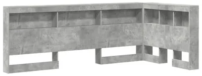 Obrázek produktu pro vidaXL Úložné čelo s policí betonově šedé 75 cm materiál na bázi dřeva
