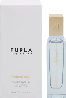 Produktbild von Furla Romantica, Frauen, 30 ml, Nicht nachfüllbare Flasche, Artemisia, Schwarze Johannisbeere, Koriander, Davana, Cherry blossom, Jasmin, Mugane, Pfingstrose, Patschuli, Sandelholz, Vanille