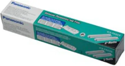 Image de Rouleau original de transfert thermique pour Panasonic KX FP205 noir 2 rouleaux