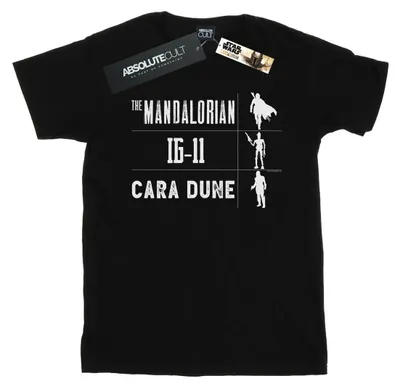 Produktbild von Star Wars - "The Mandalorian Warriors" T-Shirt für Herren BI47065 (3XL) (Schwarz)