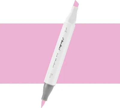 Zdjęcie produktu dla OHUHU dwustronny marker alkoholowy Brush & Chisel, V150 Mallow