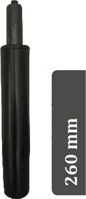 Produktbild von Gasfeder für Bürostuhl 260 mm chrom 200 kg Gasdruckfeder für Drehstuhl
