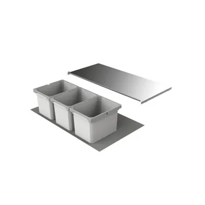 Zdjęcie produktu dla Naber Cox® Box 235 K/900-3, pojemnik na odpady do istniejących szuflad, bez pokrywy organicznej