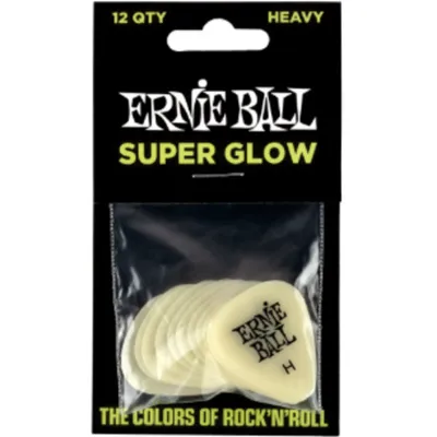Produktbild von Ernie Ball P09226, Zellulose, Gelb, Abbildung, Standard, Sichtverpackung, 12 Stück(e)