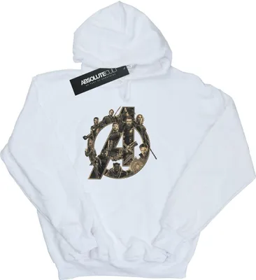 Produktbild von Marvel - "Avengers Infinity War Marvel" Kapuzenpullover für Jungen BI3142 (116) (Weiß)