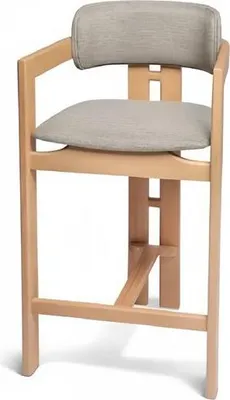 Obrázek produktu pro Moderní čalouněná židle design šedé křeslo područky jídelna nábytek