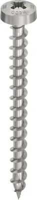 Produktbild von Heco -TOPIX-plus 4,0x25 Var.Vollgew. PZD-2 Rundk. blank, gleitbeschichtet, 61664