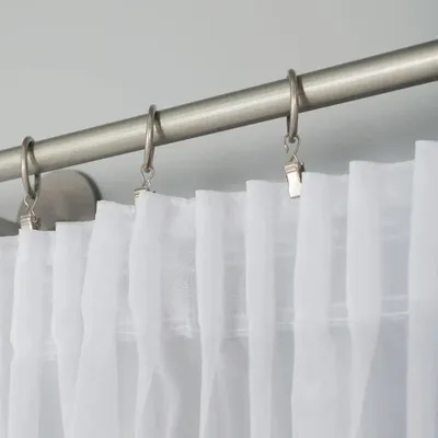 Produktbild von VOILE - Fertiggardine mit Kräuselband - 140x230 cm - weiß