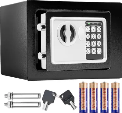 Produktbild von tectake® Elektronischer Safe 17 x 23 x 17 cm