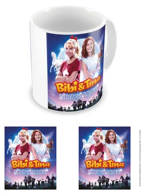 Produktbild von Bibi & Tina - Lizenz Tassen - Einfach Anders - Bibi & Tina
