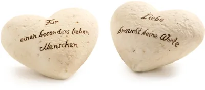 Produktbild von Keramikherzen der Zuneigung