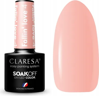 Produktbild von Claresa Hybrid-Nagellack Fallin Love 4 5G
