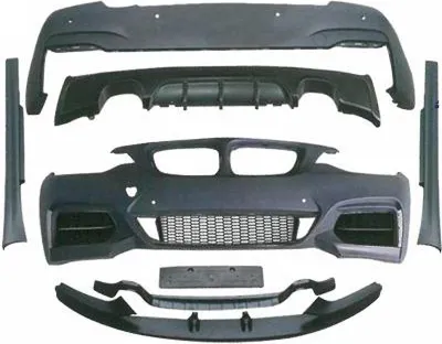 Image de Kit carrosserie DIEDERICHS 1235550 avant et arrière pour BMW Série 2 Coupé (F22, F87)