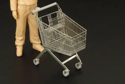 Produktbild von Hauler Models HLU35073 - 1:35 Shopping cart - Zubehör